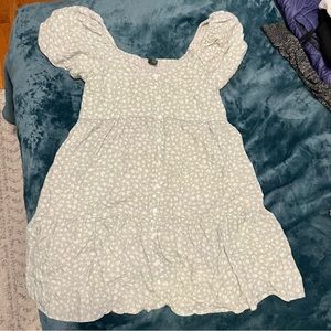 Wild Fable Light Green Floral Dress